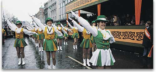 St. Pat's marching band
