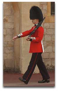 Guard at Buckingham Palace