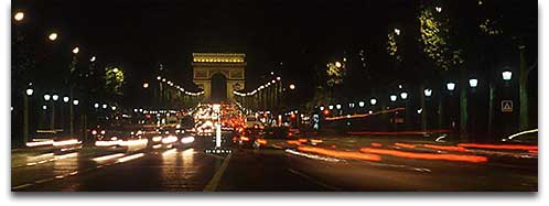 Paris at night